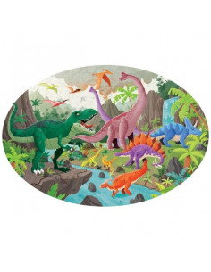 Puzzle Dinosaure Djeco (100 pièces) DJ07424