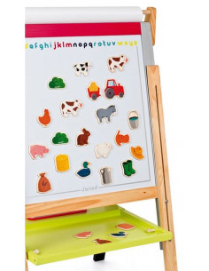 Hunter Cocomelon Tableau noir magnétique pour enfants pour l'école et les  voyages : : Jeux et Jouets