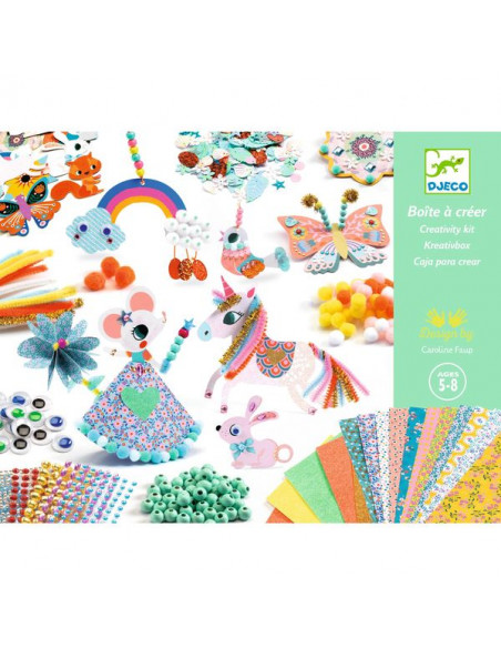 Kit de Peinture sur Pierres Bricolage Enfant Kit de Loisir Creatif Peinture  Jouets Cadeau créatif Activites manuelles pour Filles Garçon 3 4 5 6 7 8 9  10 Ans