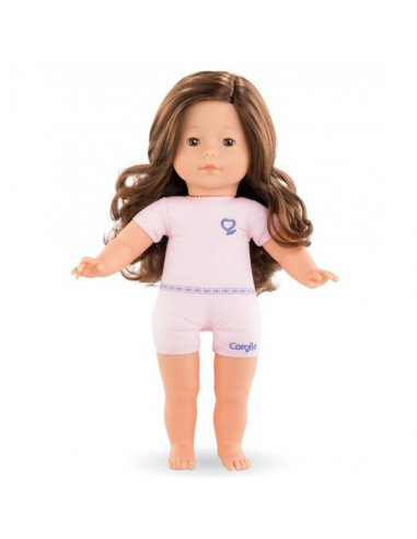 couffin pour poupée modèle Louison rose 30 à 36 cm - Lesptiteszetoiles