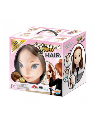 Tête spécial concours coiffure - Matériel d'apprentissage coiffure -  Matériel pédagogique - Tête d'étude Anais -  -  Hairpro coiffure