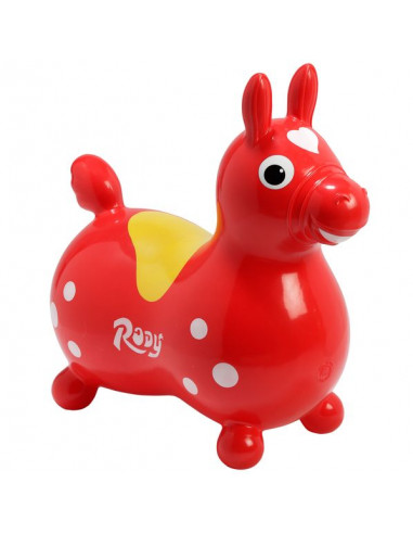 Rody cheval sauteur rouge - Ballon sauteur