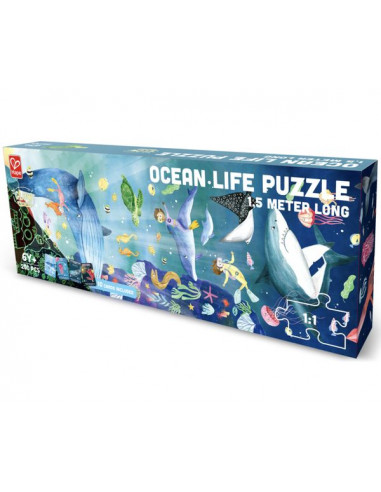 Puzzle phosphorescent sous la mer (24 pièces) - Maison Continuum