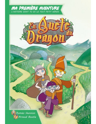 Livre Ma 1ère aventure : En quête du dragon