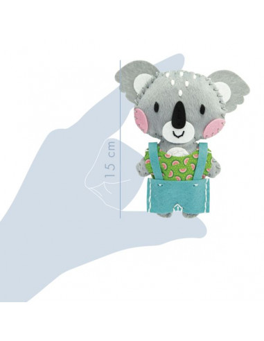 Kit doudou personnalisé - Koala aquarelle