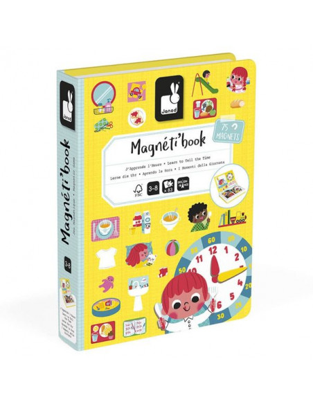 Tableau semainier Magnétique Montessori 70 images magnétiques - Montre et  réveil éducatifs - Achat & prix