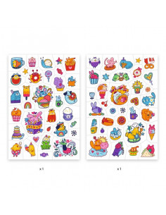 Dww-16pcs Tatouage Enfant Tatouage Paillette Enfant, Tatouage