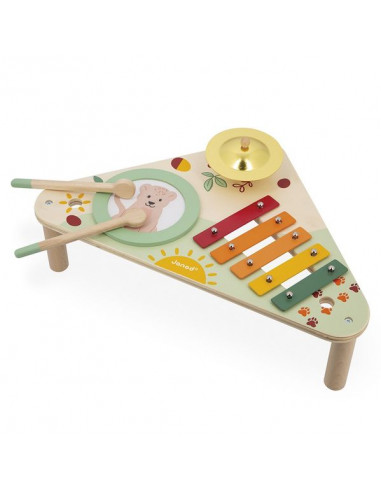 Table musicale percussions jouet Sevi 1831 - Ekobutiks® l ma boutique  écologique