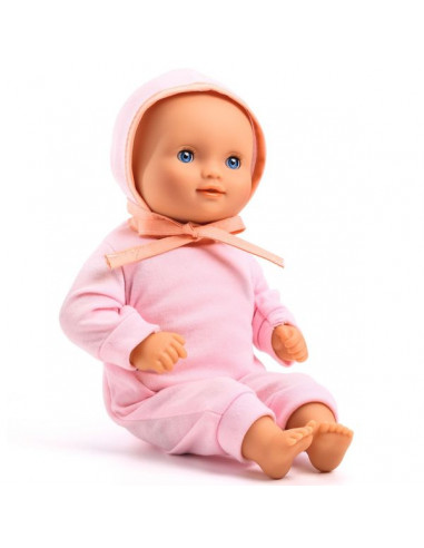 Sac à langer 'Pink Peak' accessoire pour poupée POMEA de Djeco 7850