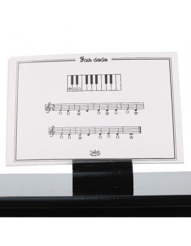 Piano Blanc 18 touches avec partitions - Musique - VILAC
