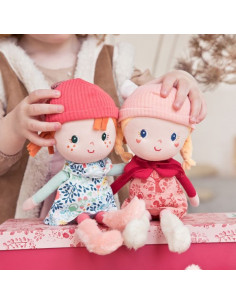 Ensemble de poupée 15-en-1 avec poupée, poussette et accessoires
