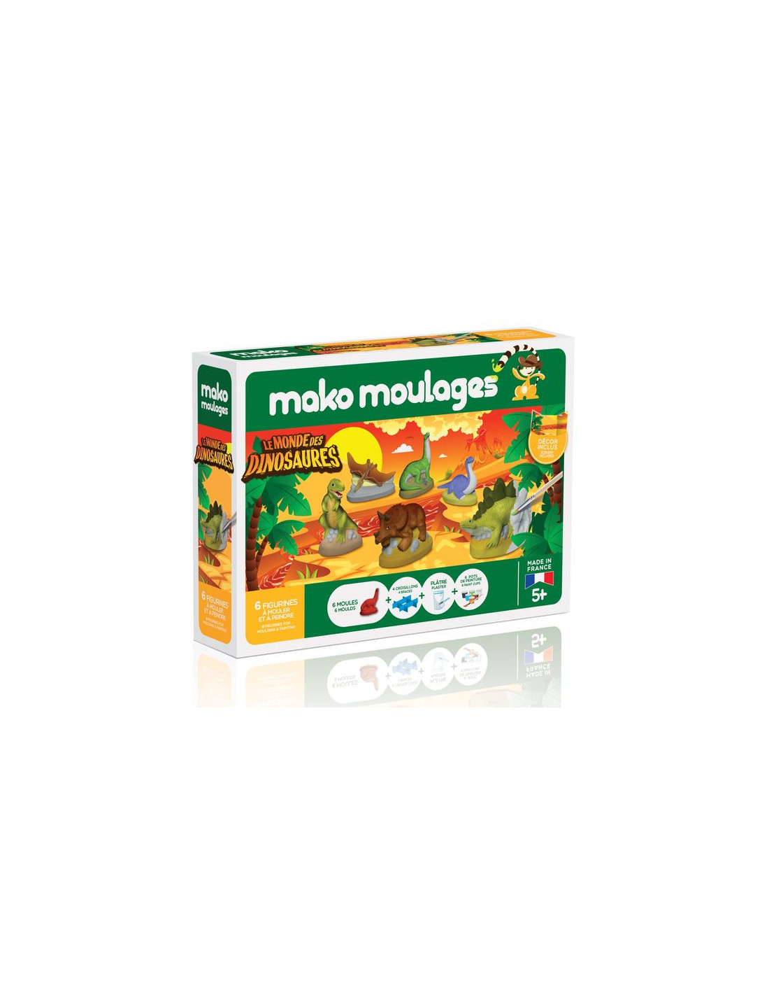Mako moulages- Recharge de Plâtre Kit Complet de Loisirs Créatifs