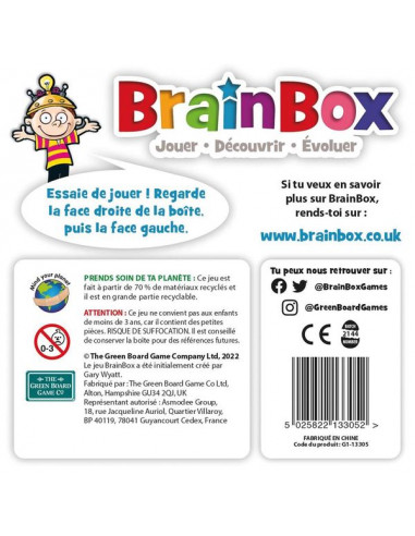 Brainbox voyage en France - jeu éducatif 