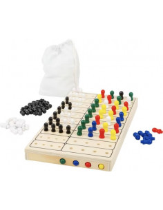 Dames en bois stratégie traditionnelle jeu de société classique Puzzle  jouets jeux de Table pour la famille adultes enfants aînés jouets