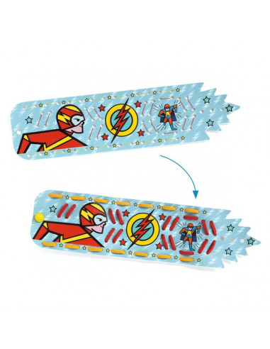 AZEPKS Bracelet de super-héros pour enfants garçons et filles - Accessoires  de fête d'anniversaire