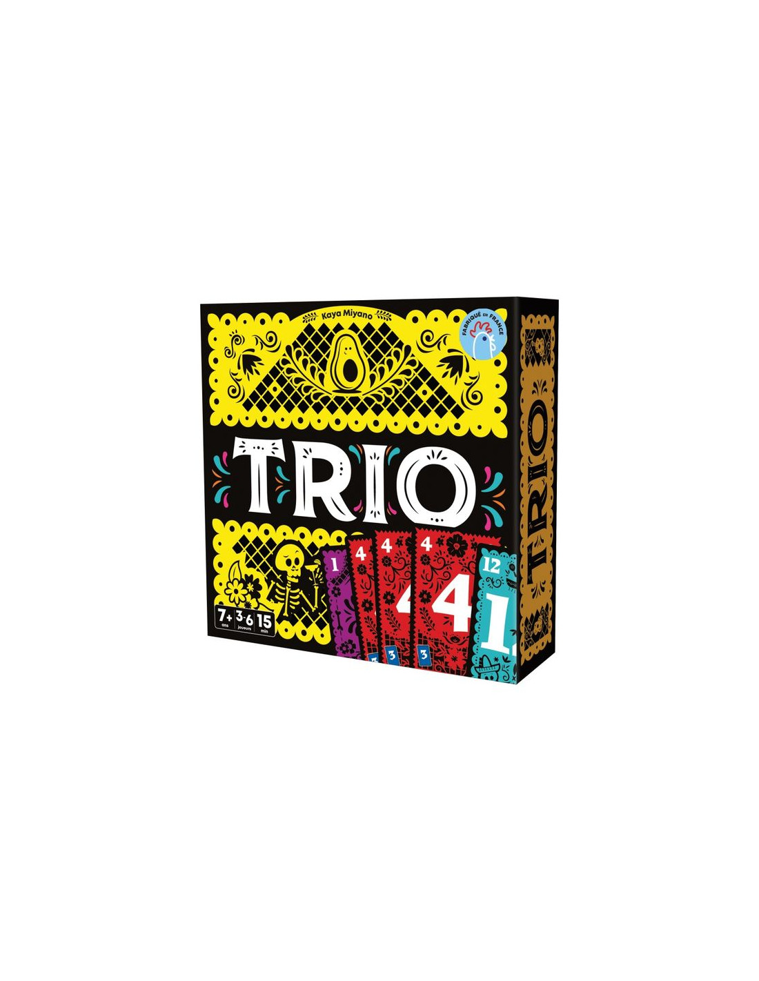 TRIO - Comment jouer une partie avec vidéo règle du jeu de société.  Cocktailgames 