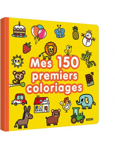 Mon premier Livre de Coloriage Animaux - Dès 1 an: Cahier Coloriage Bébé  avec de beaux Motifs Animaux comme Chat, Chien, Lion et bien d'autres
