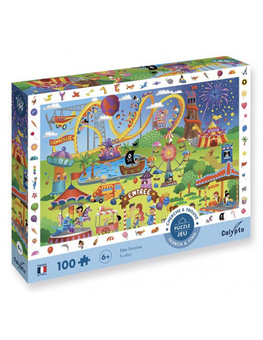 Puzzle Festivités d'été 36 pièces Janod - Puzzle en carton