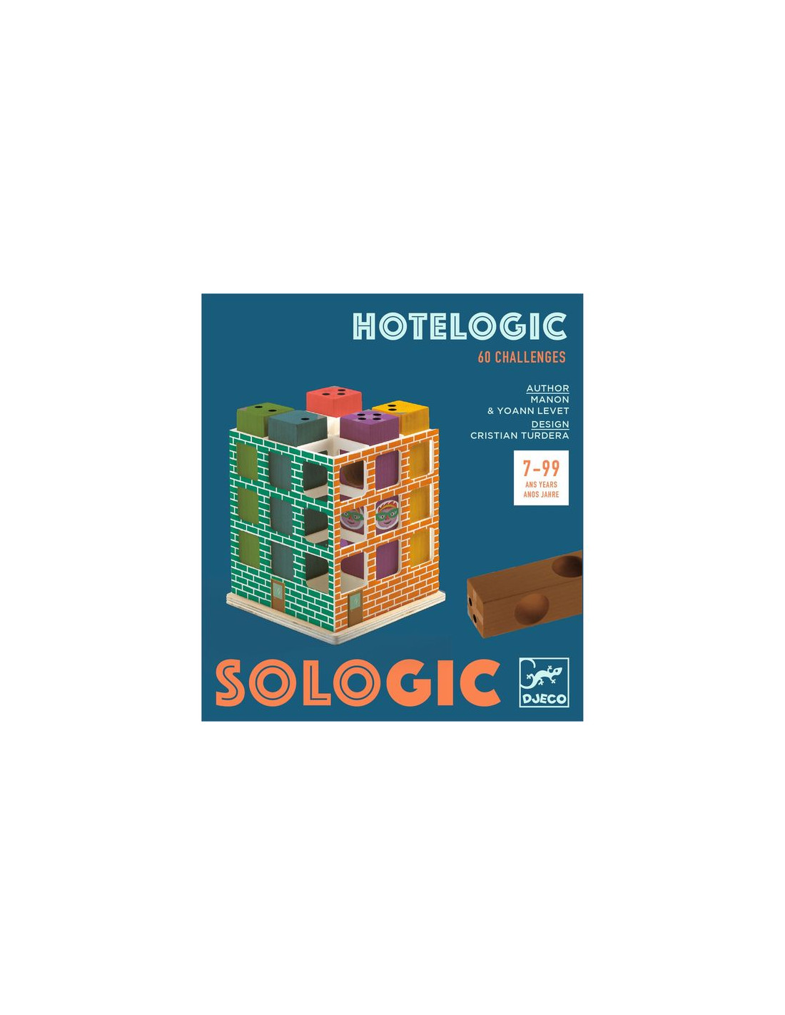 Hotelogic Sologic - Djeco - Jeu de logique