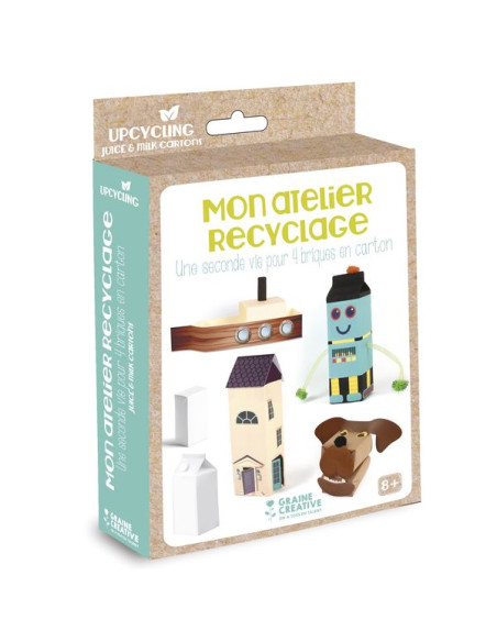 Kit de jardin avec graines avec emballage en carton recyclé
