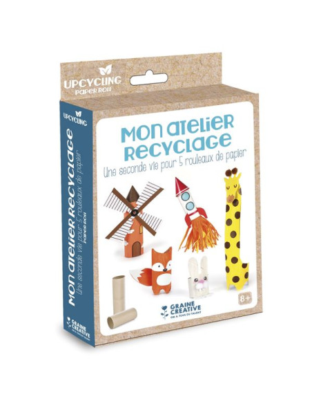 Coffret créatif - Fabrication de papier recyclé - Mini Louvre