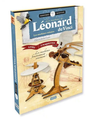 Découvrez 5 inventions de Léonard de Vinci