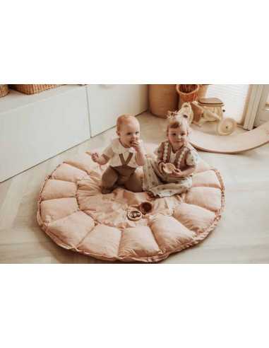 Tapis de jeu / nid de bébé 3 en 1 Organic Bloom Moon - Made in Bébé