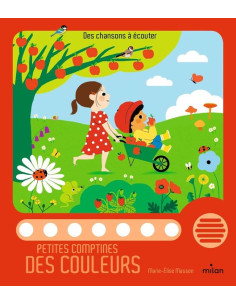 Livre à écouter pour bébé - Comptines à mimer - livre cartonné