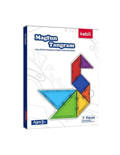 Puzzle magnétique tangram pour enfants - Univers Magnétique