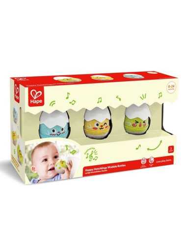 Set de 3 hochets Poussins - Hape