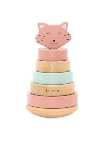 Jouet à empiler en bois Chat - Trixie