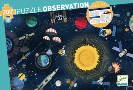 Puzzle d'observation Histoire et livret - Djeco