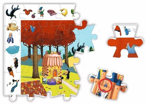 6 Pcs Puzzle Educatif Animaux en Bois Puzzle 3D Puzzle Educatif Petit  Enfant Enfants 3 ans Garçons Filles 